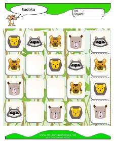 Sudoku Çocuk Bulmacaları